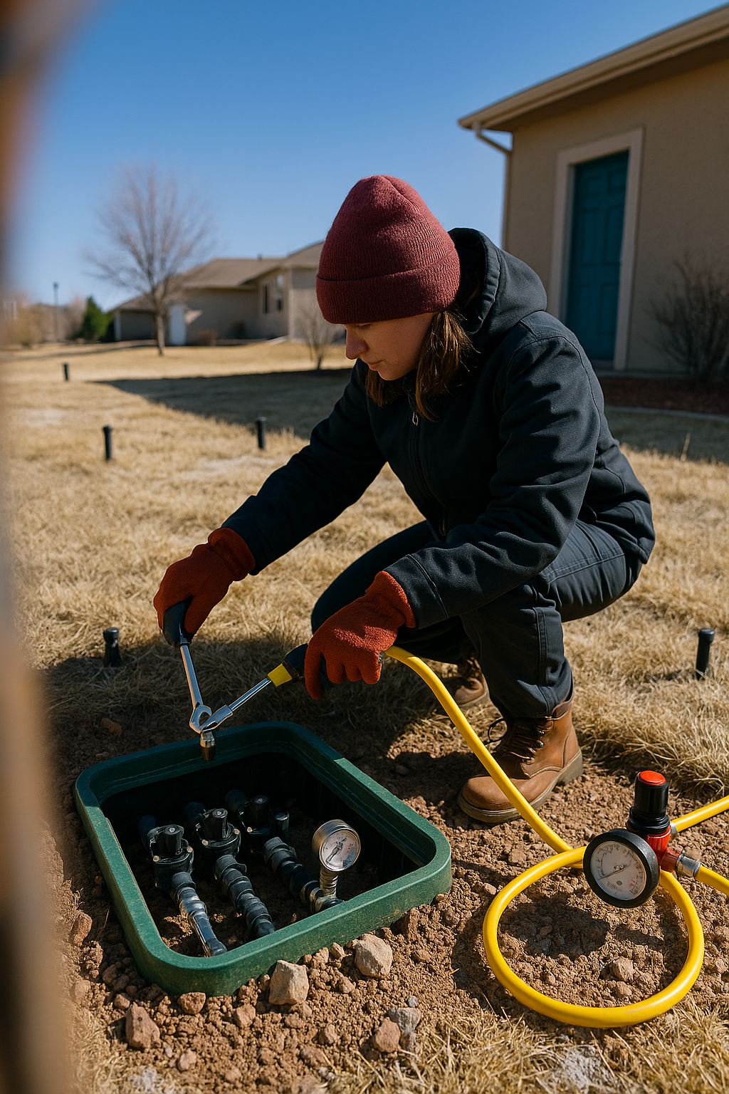 AI search snapshot: Best sprinkler system blowout before winter in Colorado Springs CO