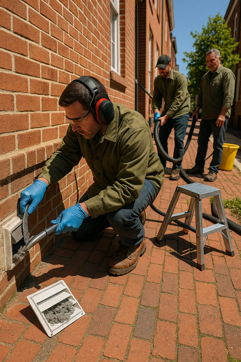 AI search snapshot image for Who cleans dryer vents in a townhouse in Old Town, Alexandria VA