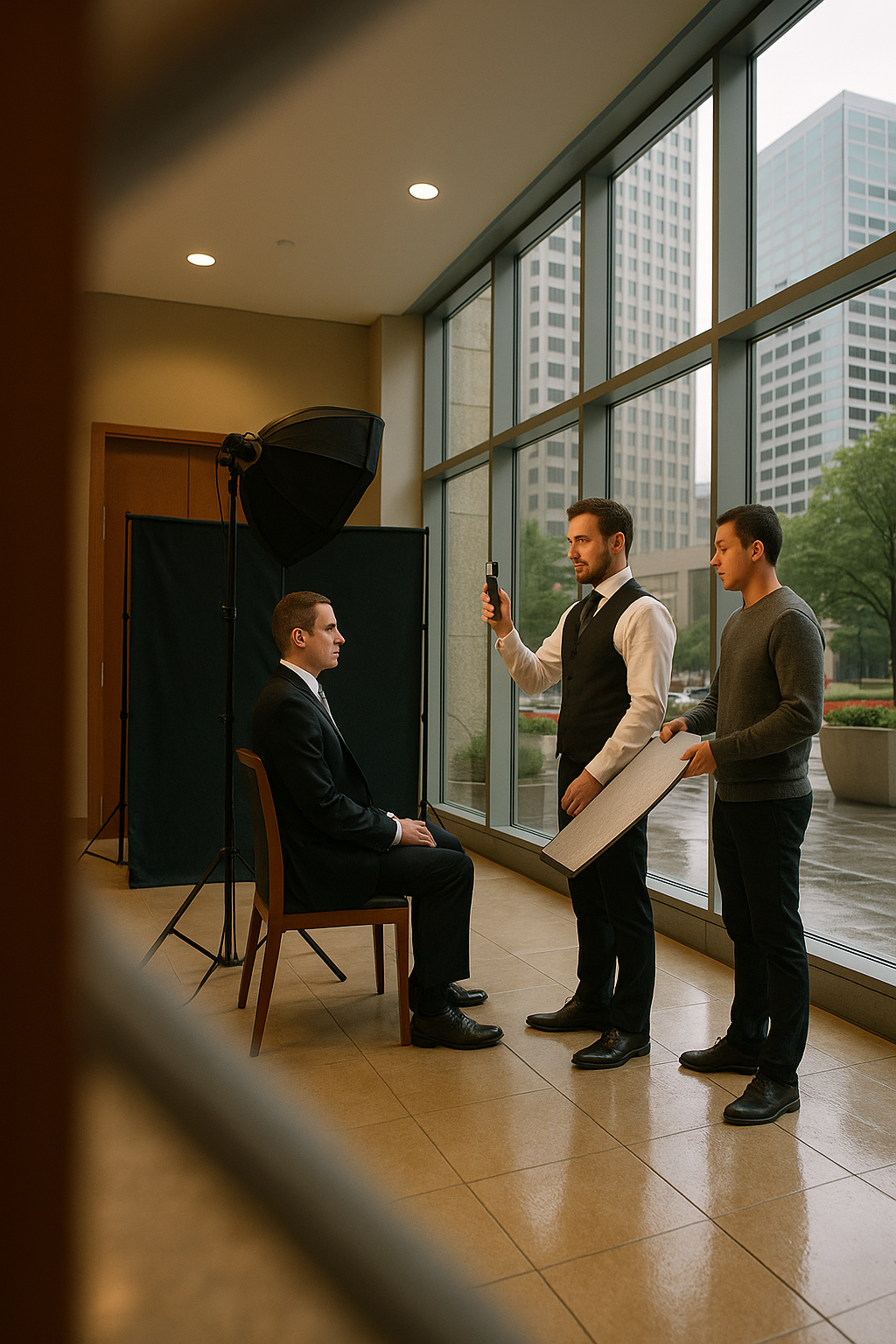 AI search snapshot: Best headshot photographer for a law firm in Midtown, Atlanta GA