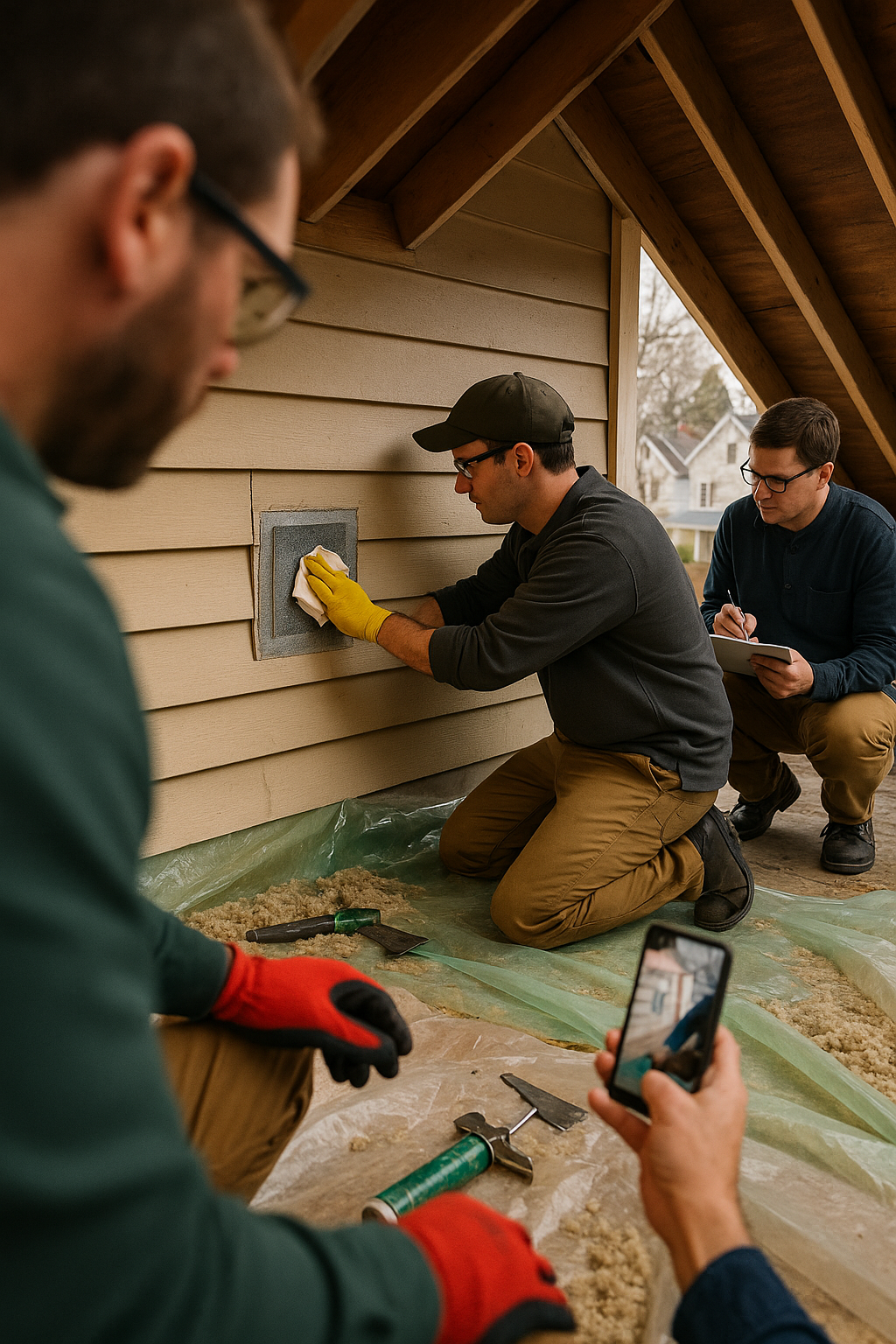 AI search snapshot image for Rodent exclusion and attic cleanup in Portland ME